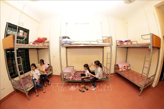 Trong ảnh: Một phòng ở của các em nữ tại Trung tâm Bảo trợ xã hội tỉnh Điện Biên. Ảnh: Anh Tuấn – TTXVN