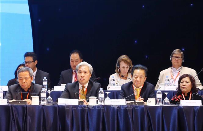 Trong ảnh: Các đại biểu tham dự Diễn đàn Kinh tế tư nhân Việt Nam 2019. Ảnh: Thống Nhất – TTXVN