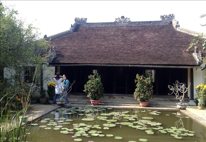 Trong ảnh: Nhà vườn An Hiên với lối kiến trúc đặc trưng tại 58 Kim Long, Huế. Ảnh: Quốc Việt - TTXVN