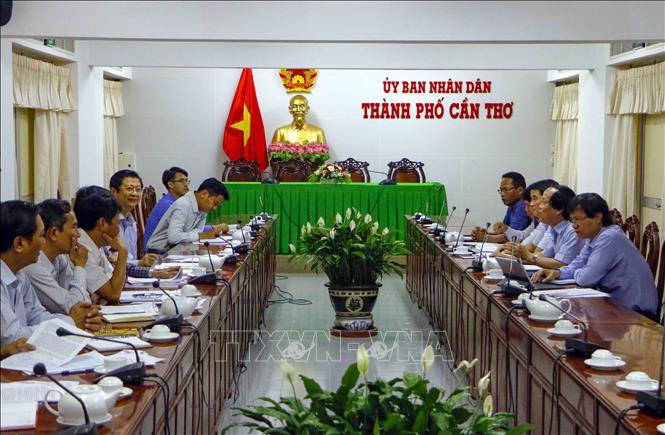 Quang cảnh buổi làm việc. Ảnh: Thanh Liêm - TTXVN
