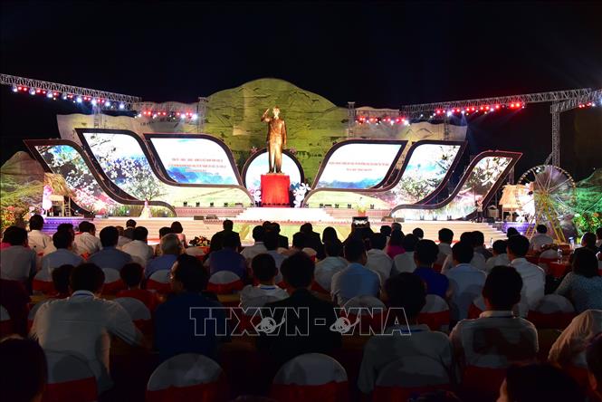 Toàn cảnh buổi lễ. Ảnh: Diệp Anh - TTXVN