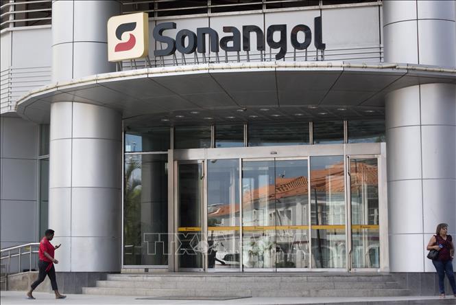 Trong ảnh: Trụ sở Tập đoàn Dầu khí quốc gia Angola (Sonangol EP) ở thủ đô Luanda tháng 11/2018. Ảnh: AFP/TTXVN