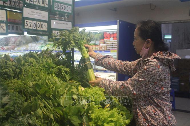 Trong ảnh: Người tiêu dùng một số địa phương ở Việt Nam đang hưởng ứng dùng các loại lá thân thiện với môi trường thay thế cho túi nilon. Ảnh: Hoa Mai – TTXVN
