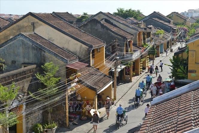 Photo: A view of Hoi An town. VNA Photo: Thanh Hà