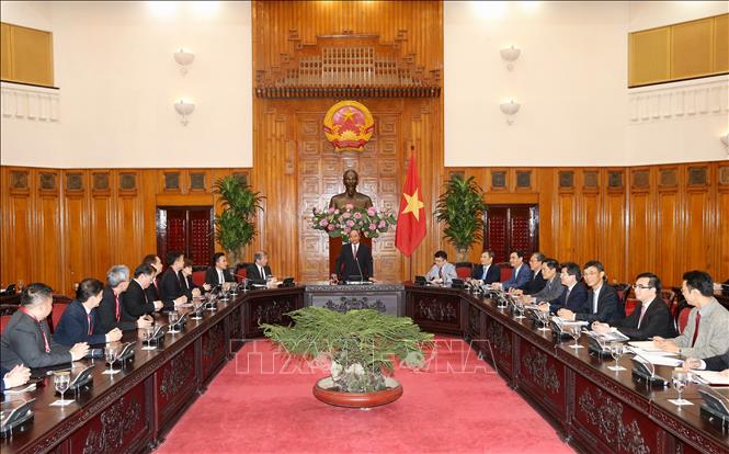 Photo: An overview of the reception. VNA Photo: Dương Giang