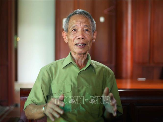 Trong ảnh: Ông Nguyễn Tứ Hùng, gương 
