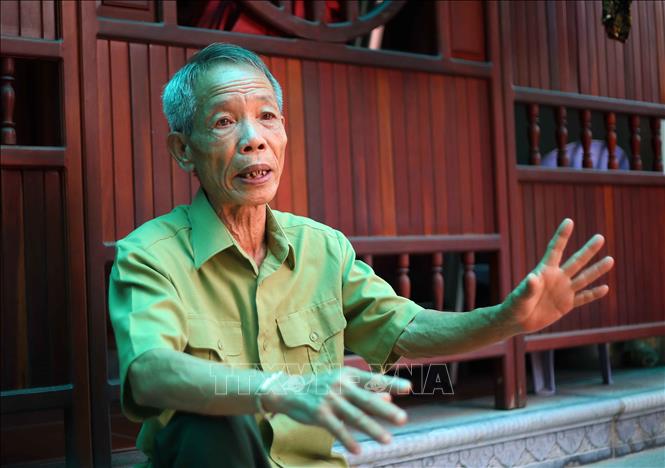 Trong ảnh: Ông Nguyễn Tứ Hùng, gương 