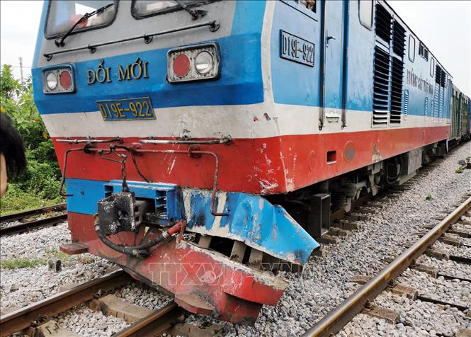 Trong ảnh: Hiện trường vụ tai nạn. Ảnh: Văn Đạt - TTXVN


