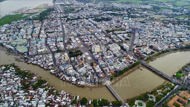 Trong ảnh: Một góc thành phố Long Xuyên ngày nay. Ảnh: Thanh Sang - TTXVN


