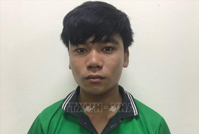 Trong ảnh: Đối tượng Phạm Ngọc Hoàng. Ảnh: TTXVN phát