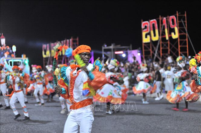 Trong ảnh: Những sắc mầu Carnaval La Habana 2019. Ảnh: Lê Hà - Pv TTXVN tại Cuba      