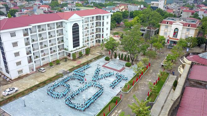 Trong ảnh: Trường chuyên Lương Văn Tụy xếp thứ 35 trong 