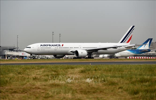 Trong ảnh: Máy bay của hãng hàng không Air France tại sân bay ở Orly, phía nam thủ đô Paris, Pháp, ngày 27/8/2019. Ảnh: AFP/ TTXVN