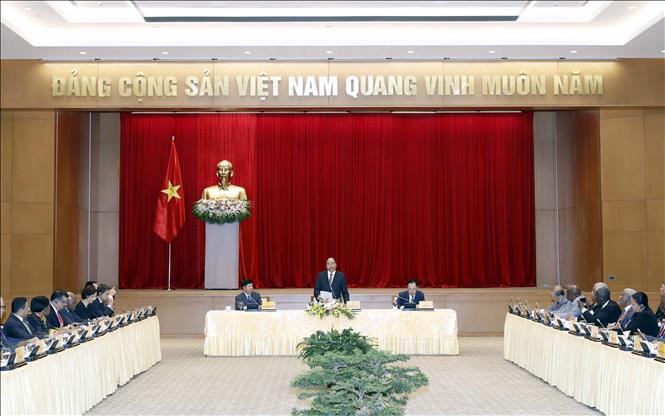 Photo: An overview of the reception. VNA Photo: Thống Nhất