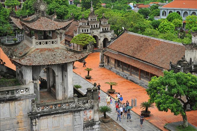 Trong ảnh: Nhà thờ đá Phát Diệm. Ảnh: Minh Đức - TTXVN