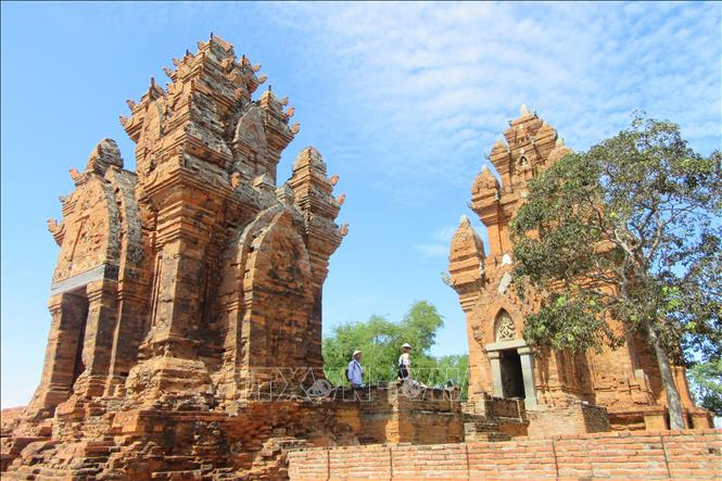 Trong ảnh: Quần thể tháp Po Klong Garai (phường Đô Vinh, thành phố Phan Rang – Tháp Chàm, tỉnh Ninh Thuận). Ảnh: Nguyễn Thành – TTXVN