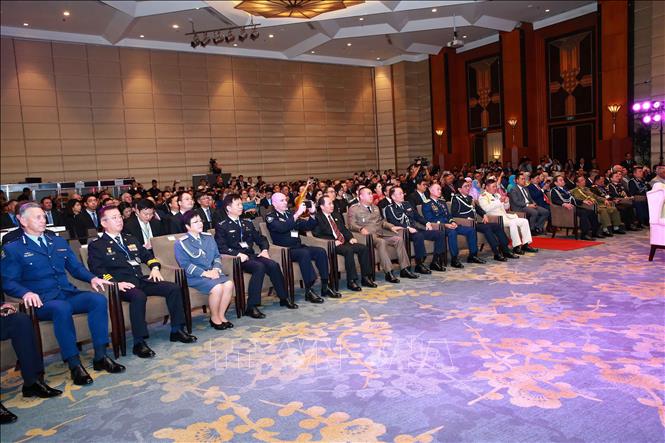 Trong ảnh: Đại biểu dự khai mạc Hội nghị Tư lệnh Cảnh sát các nước ASEAN lần thứ 39. Ảnh: Doãn Tấn - TTXVN