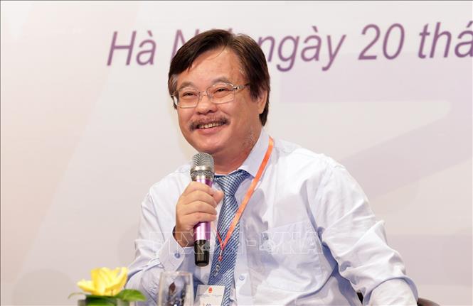 Trong ảnh: Ông Nguyễn Hồng Minh, Tổng cục trưởng Tổng cục Giáo dục nghề nghiệp phát biểu tại Hội thảo. Ảnh: Anh Tuấn – TTXVN