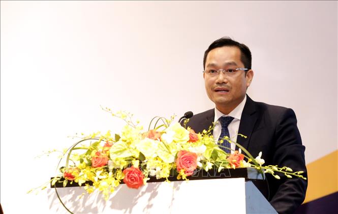 Trong ảnh: Ông Bùi Quang Tuyến, Giám đốc Học viện Viettel phát biểu tại Hội thảo. Ảnh: Anh Tuấn – TTXVN