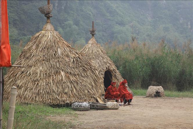 Trong ảnh: Phim trường khi còn hoạt động phục vụ khách tham quan. Ảnh: Thùy Dung - TTXVN