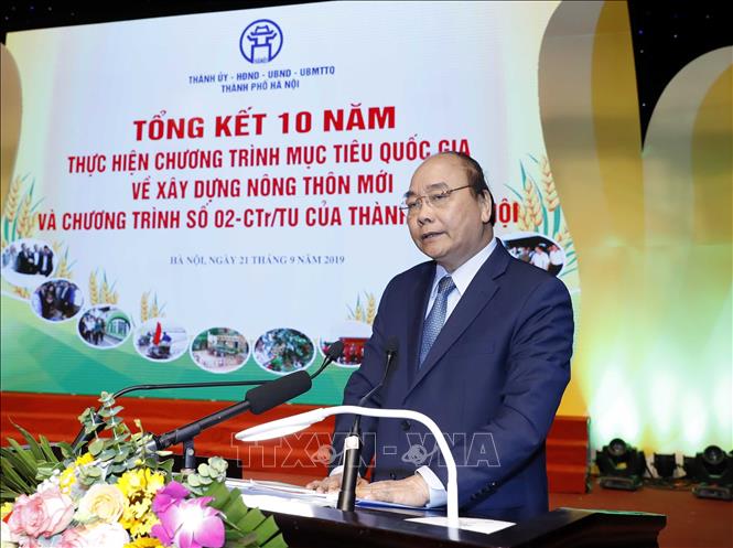  Trong ảnh: Thủ tướng Nguyễn Xuân Phúc phát biểu.  Ảnh: Thống Nhất - TTXVN
