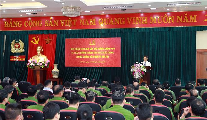 Trong ảnh: Phó Thủ tướng Vũ Đức Đam phát biểu. Ảnh: Doãn Tấn - TTXVN