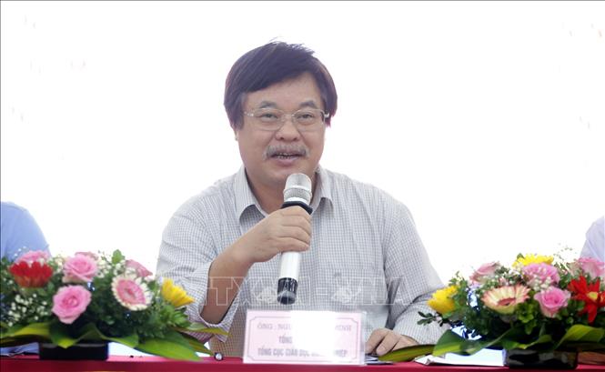 Trong ảnh: Ông Nguyễn Hồng Minh, Tổng Cục trưởng Tổng cục Giáo dục nghề nghiệp phát biểu. Ảnh: Anh Tuấn – TTXVN