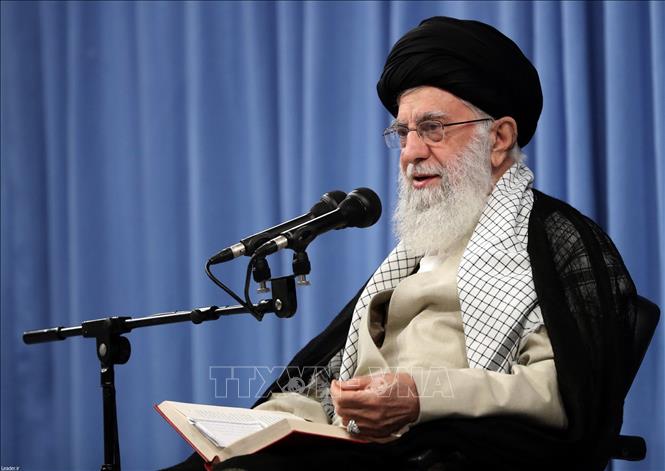 Trong ảnh: Đại giáo chủ Iran Ali Khamenei phát biểu tại Tehran ngày 17/9/2019. Ảnh: AFP/ TTXVN
