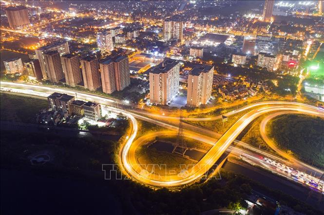 Trong ảnh: Khu đô thị Pháp Vân - Tứ Hiệp. Ảnh: Ngọc Hà - TTXVN