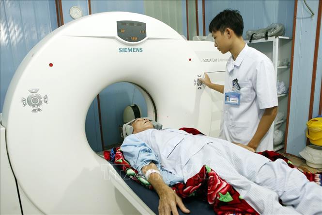 Trong ảnh: Bệnh viện đa khoa khu vực Bắc Quảng Bình đảm bảo 83 tiêu chí chất lượng của Bộ Y tế, đáp ứng nhu cầu khám chữa bệnh phục vụ người dân. Ảnh: Dương Ngọc – TTXVN