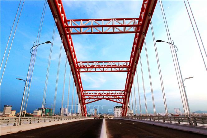 Trong ảnh: Một góc cầu Hoàng Văn Thụ. Ảnh: An Đăng - TTXVN