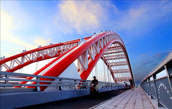 Trong ảnh: Cầu Hoàng Văn Thụ. Ảnh: An Đăng - TTXVN