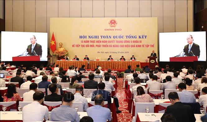 Trong ảnh: Thủ tướng Nguyễn Xuân Phúc phát biểu chỉ đạo hội nghị. Ảnh: Lâm Khánh – TTXVN