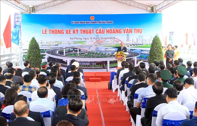Trong ảnh: Thủ tướng Nguyễn Xuân Phúc phát biểu tại buổi lễ. Ảnh: An Đăng - TTXVN