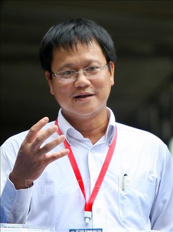 Trong ảnh: Thứ trưởng Bộ Giáo dục và Đào tạo Lê Hải An. Ảnh: Thanh Tùng-TTXVN