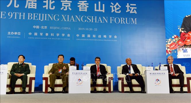 Photo: Speakers at the forum. VNA Photo: Lương Tuấn
