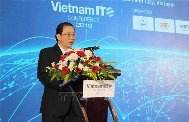 Trong ảnh: Ông Phạm Thiết Hòa, Giám đốc ITPC phát biểu khai mạc hội nghị. Ảnh: Xuân Anh  - TTXVN