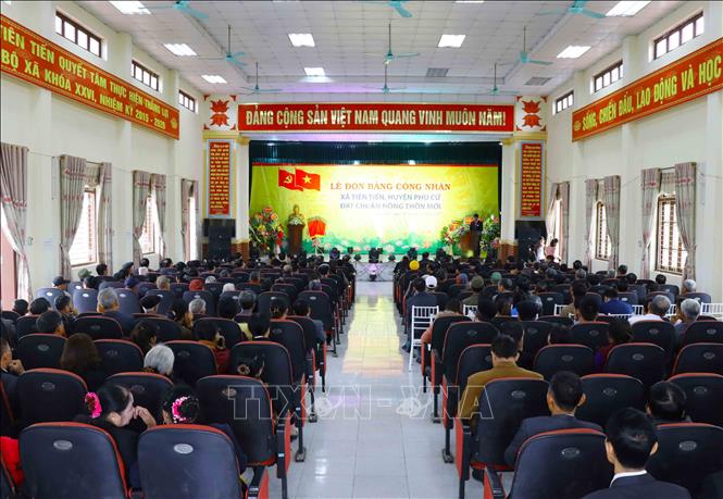 Trong ảnh: Quang cảnh buổi lễ. Ảnh: Đinh Tuấn - TTXVN