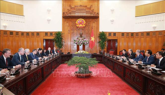 Photo: A view of the reception. VNA Photo: Doãn Tấn