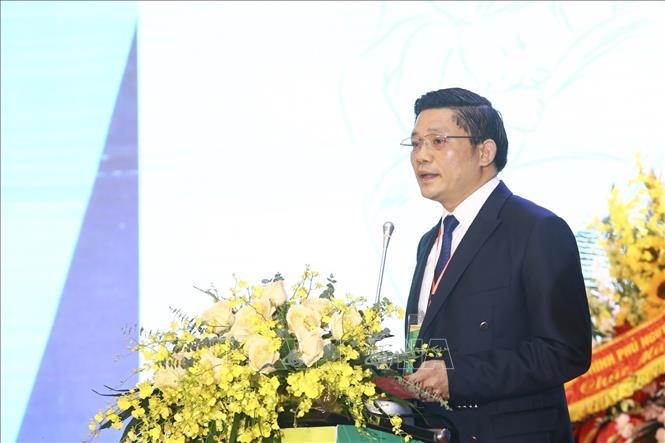 Trong ảnh: PGS.TS Nguyễn Duy Ánh, Giám đốc Bệnh viện Phụ sản Hà Nội phát biểu khai mạc. Ảnh: Minh Quyết - TTXVN