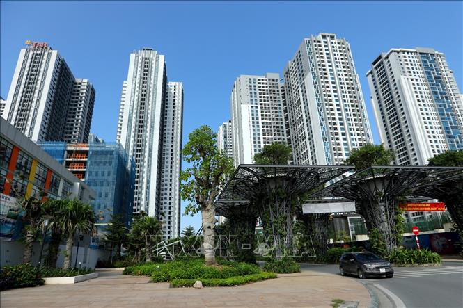 Trong ảnh: Một khu đô thị mới tại phía Tây Hà Nội. Ảnh: Ngọc Hà - TTXVN