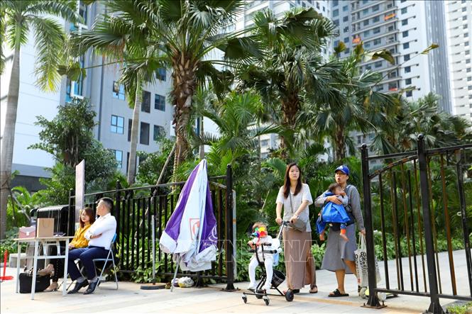 Trong ảnh: Một khu đô thị mới tại phía Tây Hà Nội. Ảnh: Ngọc Hà - TTXVN