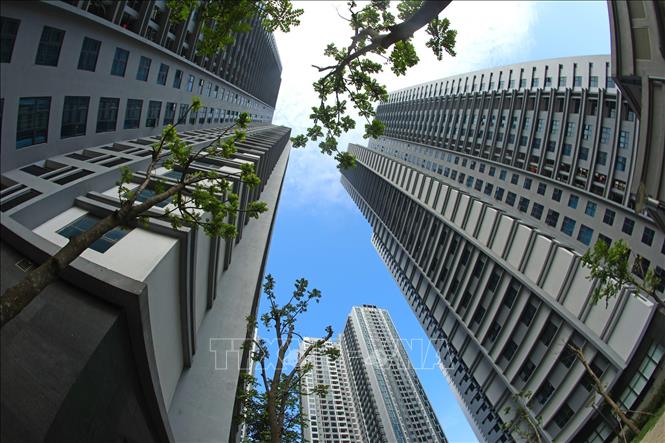 Trong ảnh: Một khu đô thị mới tại phía Tây Hà Nội. Ảnh: Ngọc Hà - TTXVN