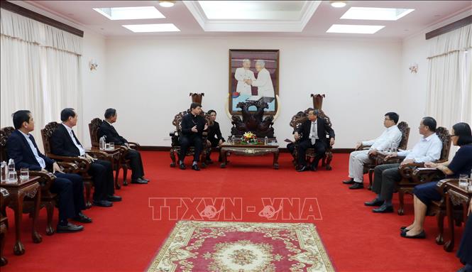 Photo: A general view of the meeting. VNA Photo: Công Mạo