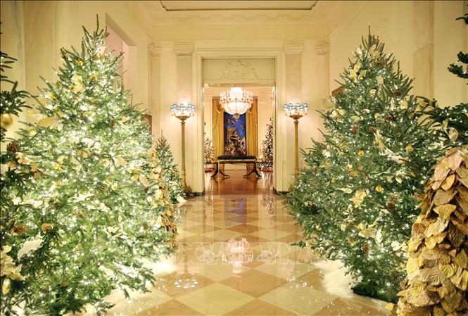 Mỹ: Nhà Trắng trang hoàng chuẩn bị đón Giáng sinh 2019 - Ảnh thời ...