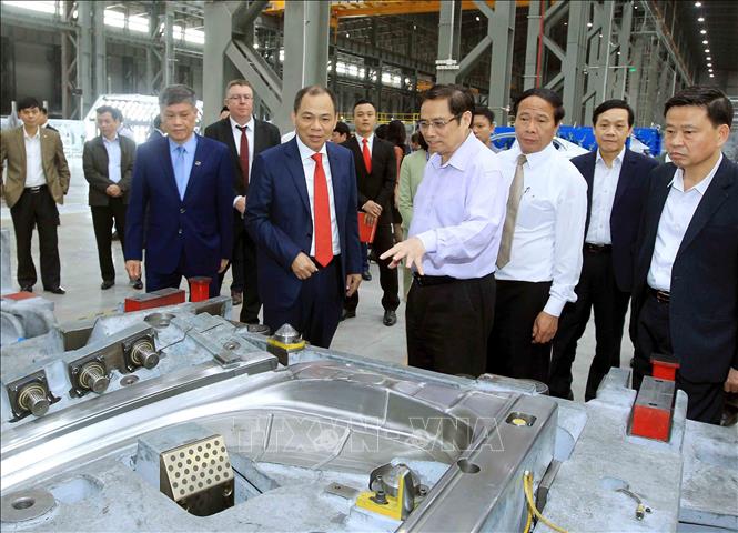 Trưởng Ban Tổ chức Trung ương Phạm Minh Chính thăm và làm ...