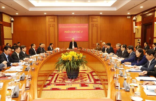 Trong ảnh: Tổng Bí thư, Chủ tịch nước Nguyễn Phú Trọng phát biểu chỉ đạo phiên họp. Ảnh: Trí Dũng – TTXVN