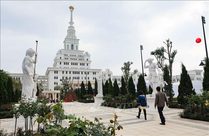 Photo: A view of the university. VNA Photo: Thanh Tùng