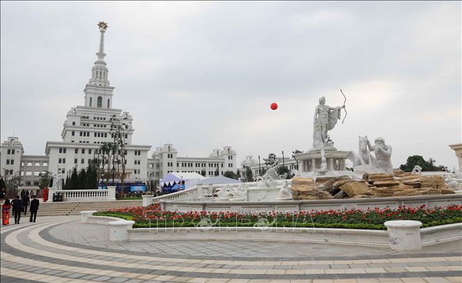 Photo: A view of the university. VNA Photo: Thanh Tùng