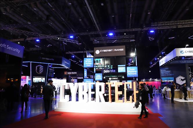 Trong ảnh: Triển lãm Cybertech 2020. Ảnh: Nguyễn Việt Thắng - PV TTXVN tại Israel